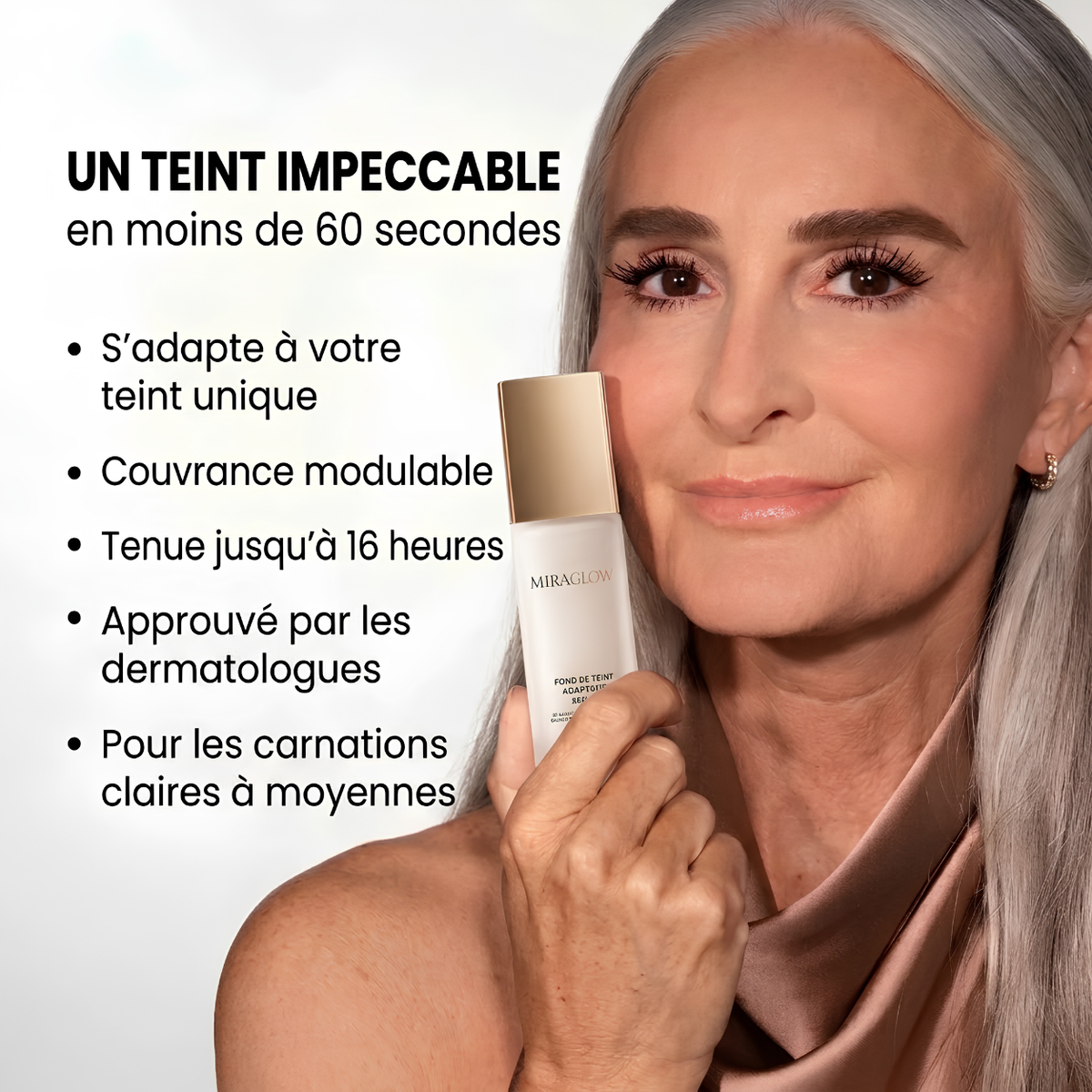 Fond de Teint Adaptatif MiraGlow™
