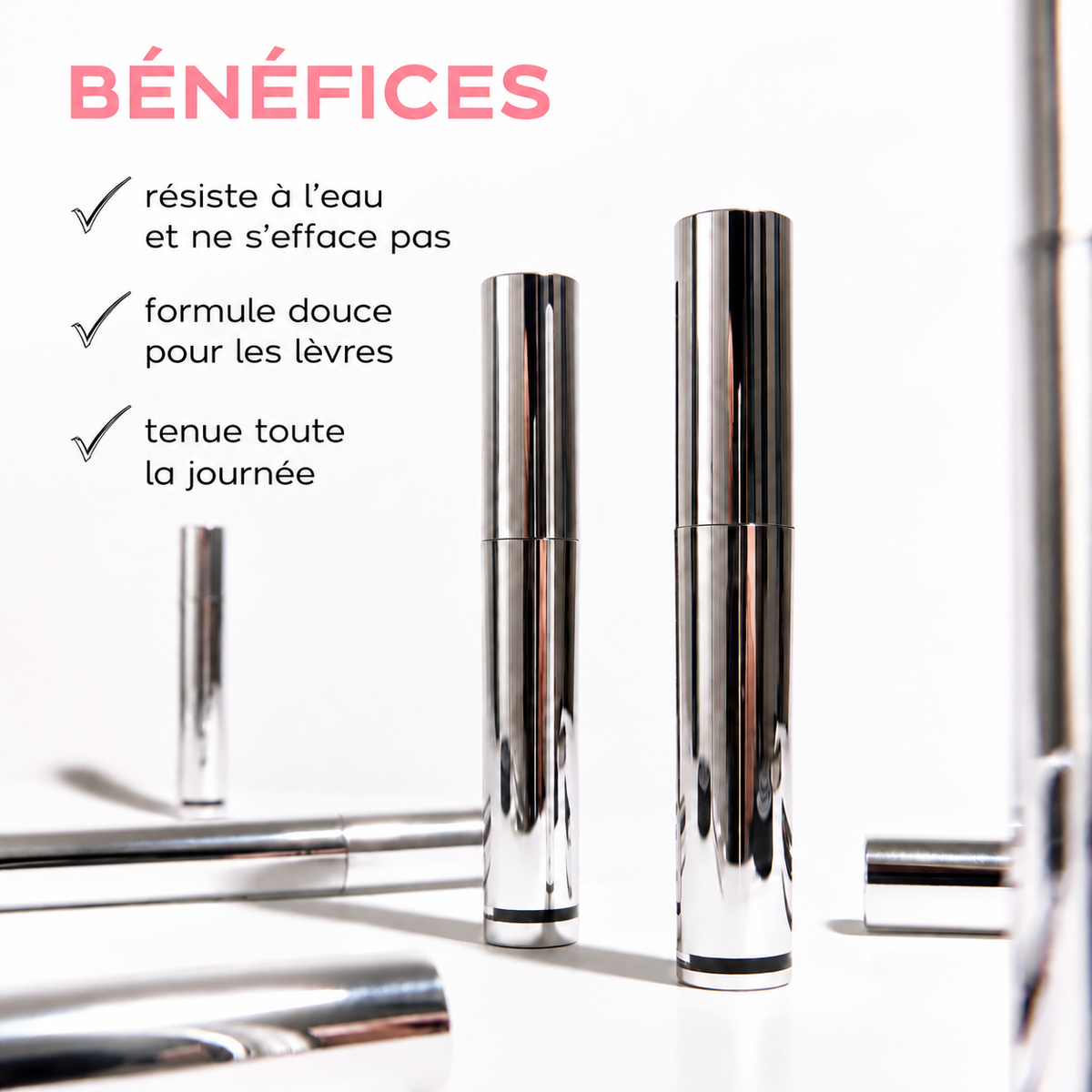 LipLock™ — Encre à Lèvres Peel-Off