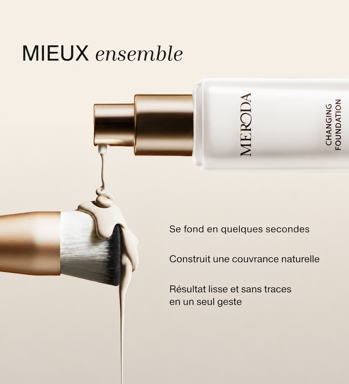 Meroda - Fond de teint adaptatif