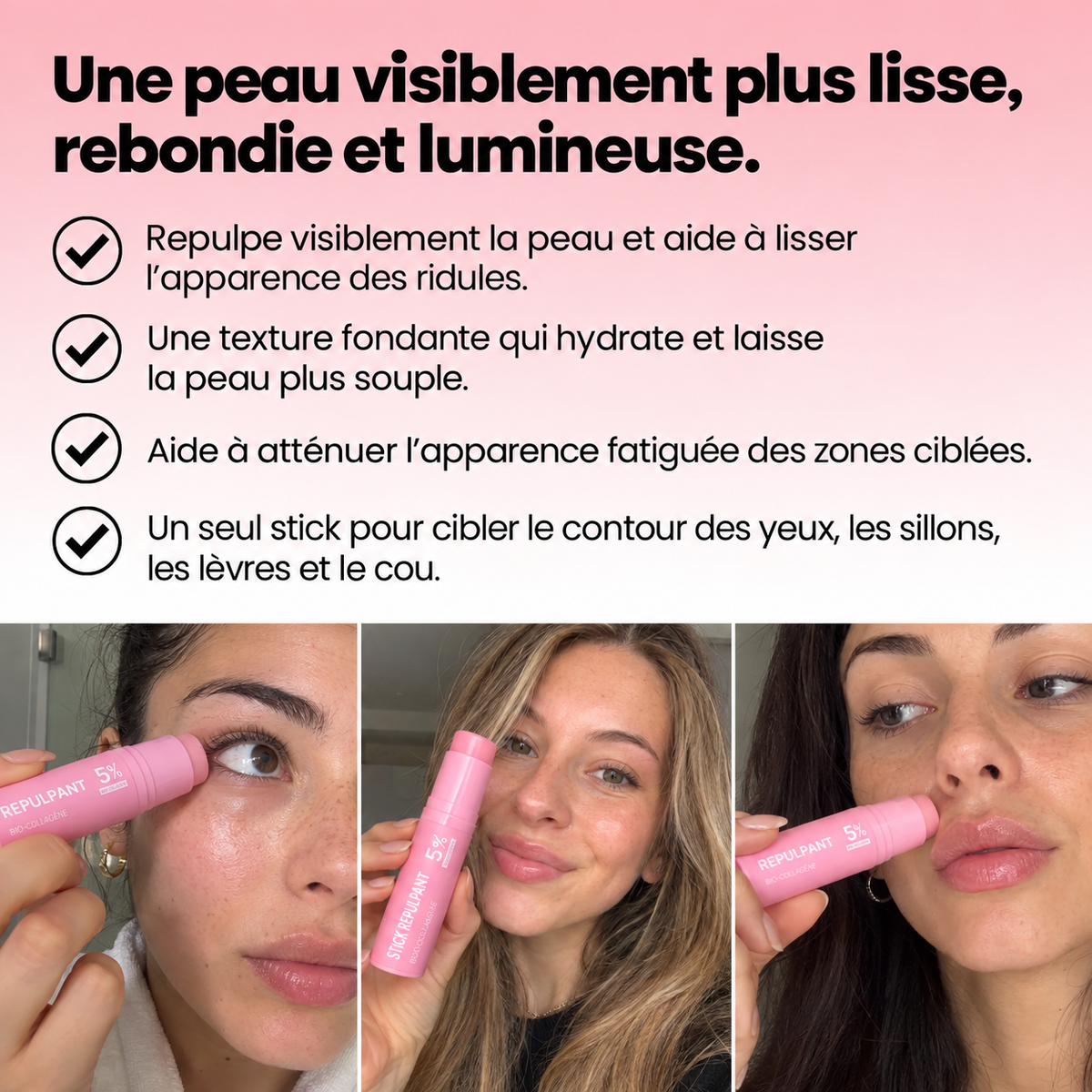 Stick Repulpant Bio-Collagène